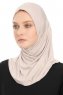 Yazmin - Hijab Amira Gris Clair Ready To Wear