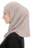 Yazmin - Hijab Amira Marron Clair Ready To Wear