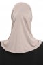Yazmin - Hijab Amira Marron Clair Ready To Wear