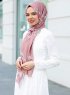 Abira - Hijab à Motifs Rose Foncé - Sal Evi
