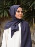 Alida - Hijab Coton Anthracite - Mirach