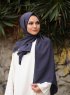 Alida - Hijab Coton Anthracite - Mirach
