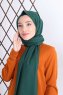 Alida - Hijab Coton Vert Foncé - Mirach