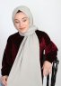 Alida - Hijab Coton Taupe - Mirach