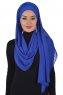 Alva - Hijab & Bonnet Pratique Bleu