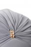 Arwa - Turban Crepe Chiffon Gris - Sehr-i Sal