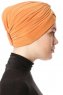 Arwa - Turban Crepe Chiffon Orange - Sehr-i Sal