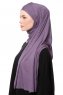 Asya - Hijab Pratique Viscose Violet