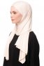 Asya - Hijab Pratique Viscose Beige Clair