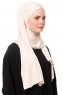 Asya - Hijab Pratique Viscose Beige Clair