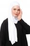 Asya - Hijab Pratique Viscose Blanc