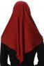 Ava - Hijab Al Amira Bordeaux One-Piece - Ecardin