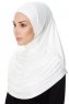 Ava - Hijab Al Amira Crème One-Piece - Ecardin
