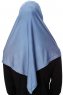 Ava - Hijab Al Amira Indigo One-Piece - Ecardin