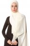 Ayla - Hijab Chiffon Crème