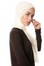Ayla - Hijab Chiffon Crème