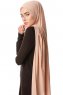 Ayla - Hijab Chiffon Marron Clair