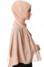 Ayla - Hijab Chiffon Marron Clair