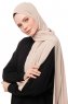 Aylin - Hijab Medine Silk Beige - Gülsoy
