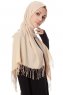 Aysel - Hijab Pashmina Beige Clair - Gülsoy