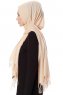 Aysel - Hijab Pashmina Beige Clair - Gülsoy