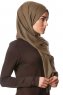 Aysel - Hijab Pashmina Caqui Foncé - Gülsoy