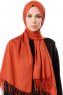 Aysel - Hijab Pashmina Pale Red - Gülsoy