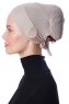 Azra - Bonnet Parizien Taupe Clair - Ecardin