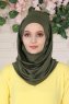 Wilda - Hijab En Coton Kaki