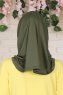 Wilda - Hijab En Coton Kaki