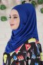 Wilda - Hijab En Coton Bleu