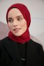 Ceyda - Hijab Bamboo Crash Bordeaux