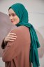 Serap - Hijab Bamboo Crash Vert Foncé