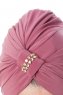 Bahar - Turban Rose Foncé