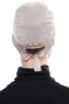Belgin - Bonnet XXL Parizien Taupe Clair - Ecardin
