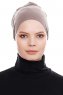 Belgin - Bonnet XXL Parizien Taupe Foncé - Ecardin
