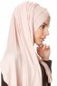 Betul - Hijab 1X Jersey Vieux Rose - Ecardin