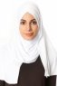 Betul - Hijab 1X Jersey Blanc - Ecardin