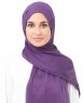 Bright Violet Lila Viskos Hijab InEssence 5HA61a