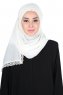 Carin - Hijab Chiffon Pratique Crème