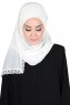 Carin - Hijab Chiffon Pratique Crème