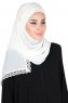 Carin - Hijab Chiffon Pratique Crème