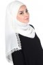 Carin - Hijab Chiffon Pratique Crème