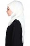 Carin - Hijab Chiffon Pratique Crème