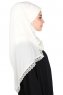 Carin - Hijab Chiffon Pratique Crème