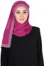 Carin - Hijab Chiffon Pratique Fuchsia