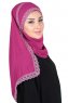Carin - Hijab Chiffon Pratique Fuchsia