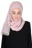 Carin - Hijab Chiffon Pratique Vieux Rose