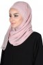 Carin - Hijab Chiffon Pratique Vieux Rose