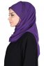 Carin - Hijab Chiffon Pratique Violet